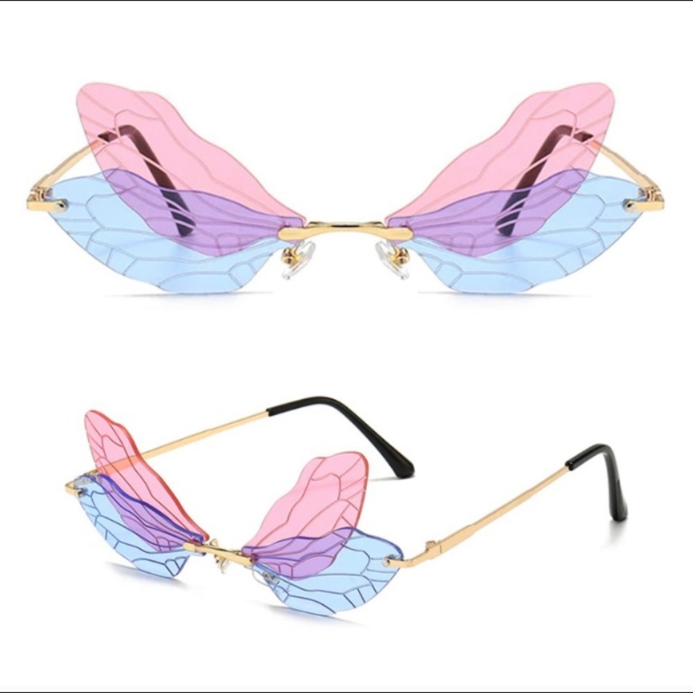 Butterfly y2k sunglasses